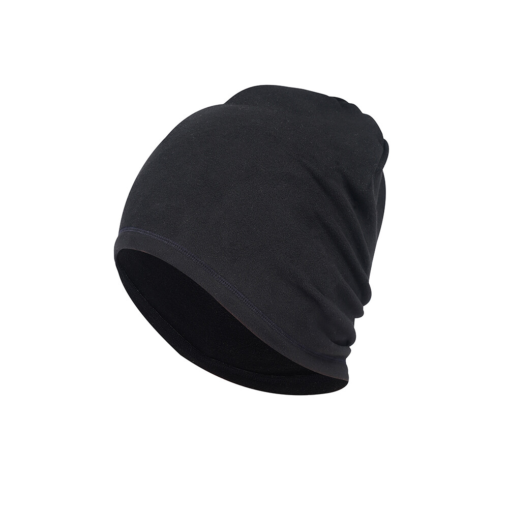 Winter Warm Skull Cap Fleece Beanie Hat Windproof Helmet Liner Cap for Men Women