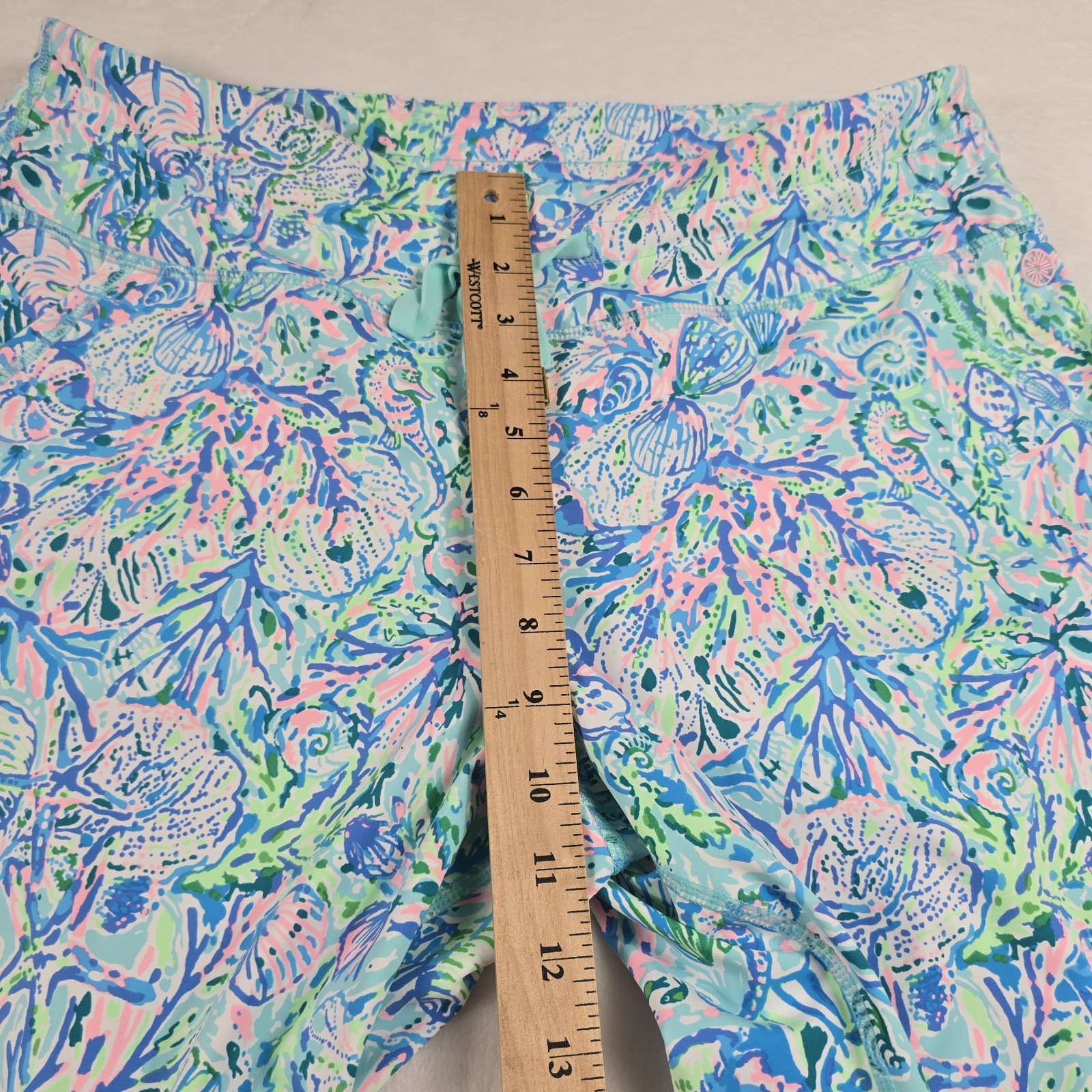 Lilly Pulitzer Luxletic Island Women’s Mid Rise 28″ Jogger UPF 50+ Size XL