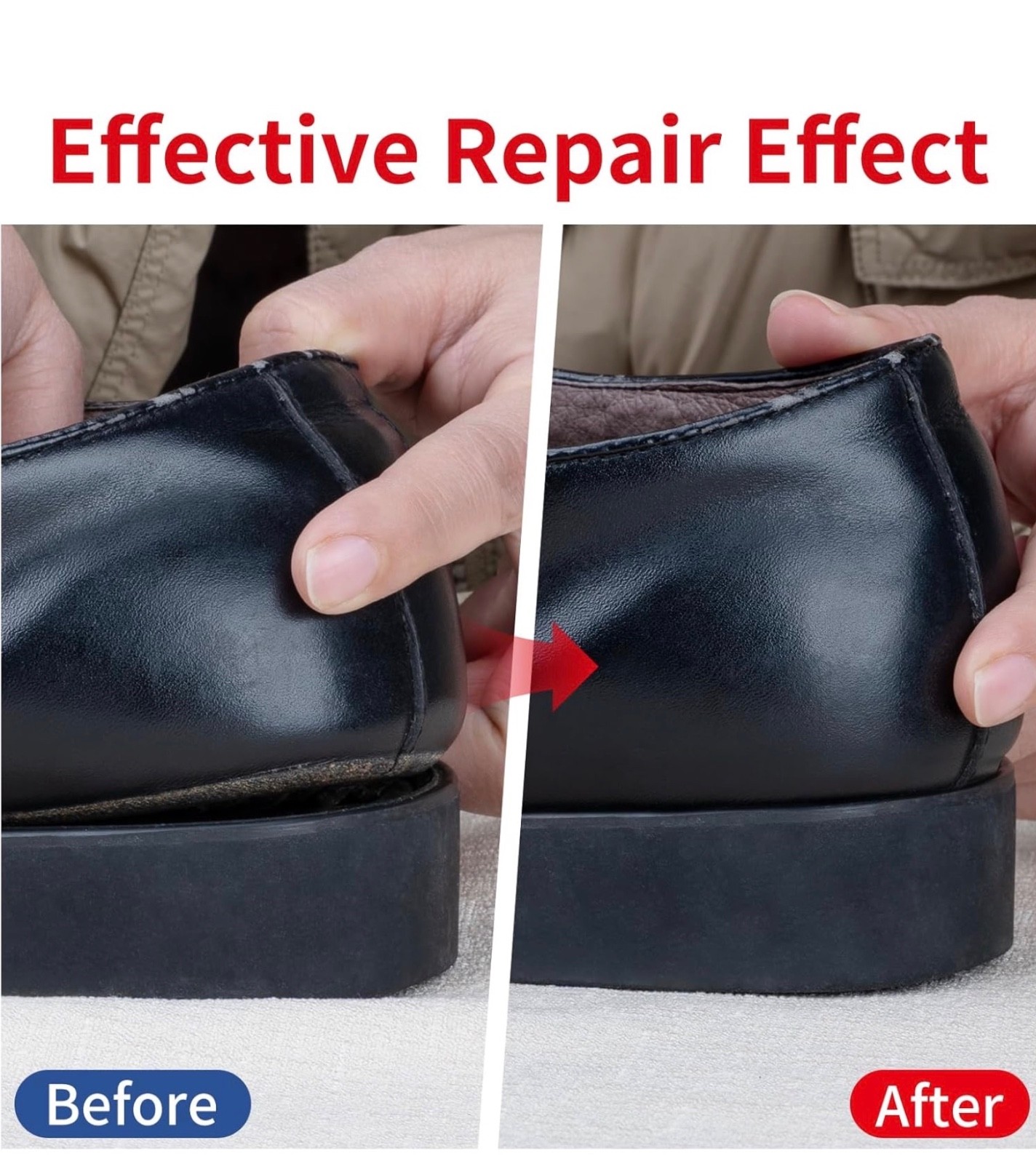 Shoe Glue, Strong Clear Shoe Repair Glue for Sneakers, Boots, Handbags, Soles, H