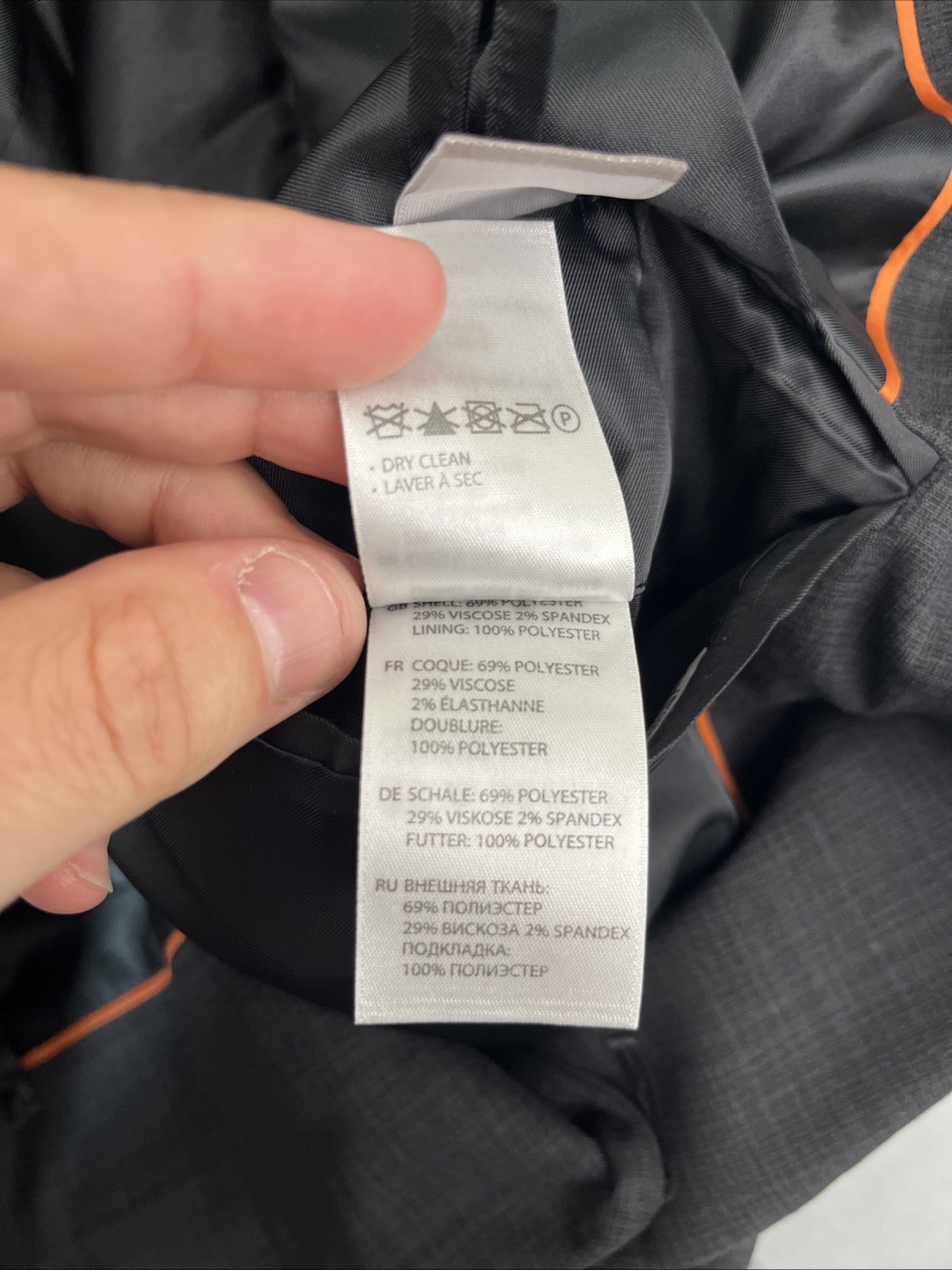 Oak Hill Suit Set Men 52 Reg Gray Blazer Pant 50×28
