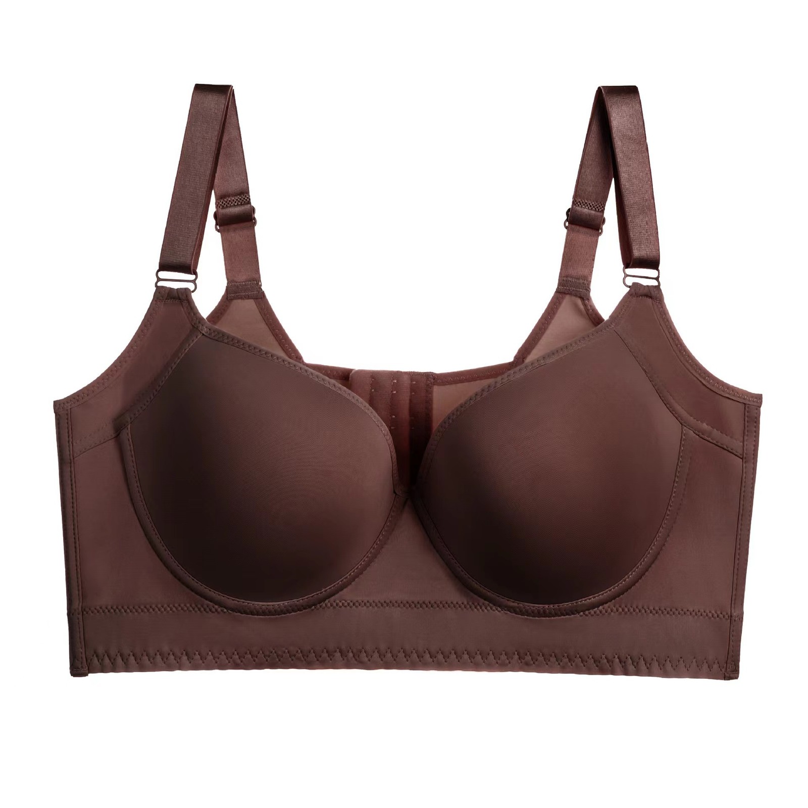Super Large Size Bra 34-50ABCDEFGH Womens Underwear Black Bralette Push Up Bras