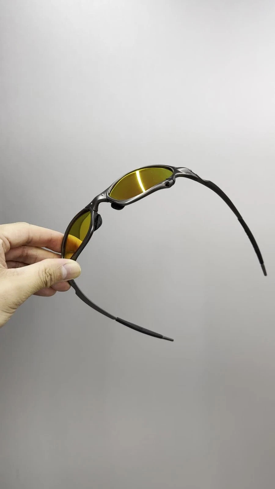 Oakley Penny & Juliet X-Mental Sunglasses Gray Frame/Ruby Lens