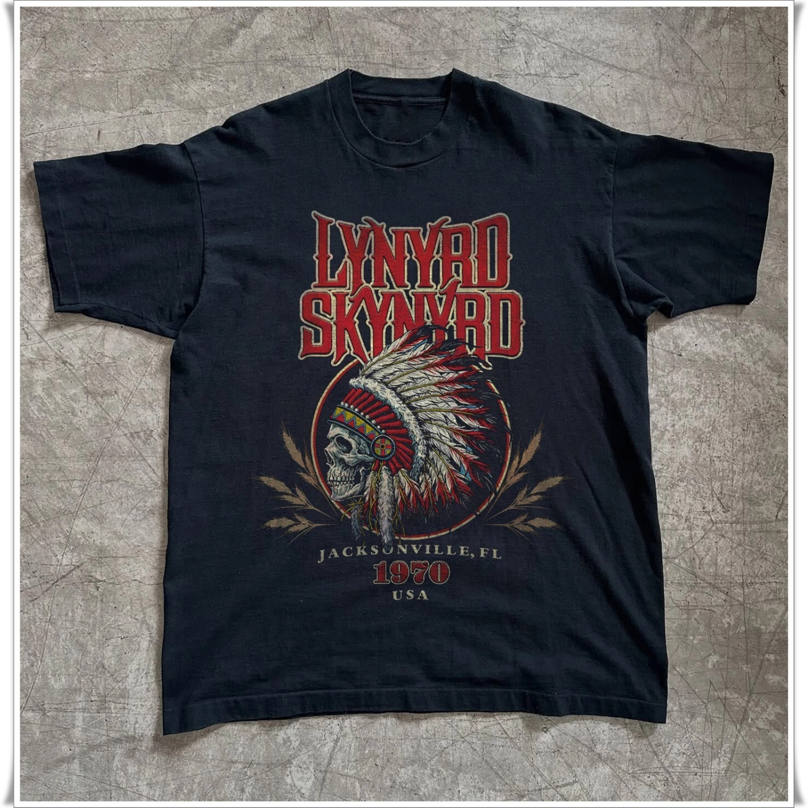 Lynyrd Skynyrd T-Shirt, Southern Rock Band Unisex Black T-shirt, Size S-5XL