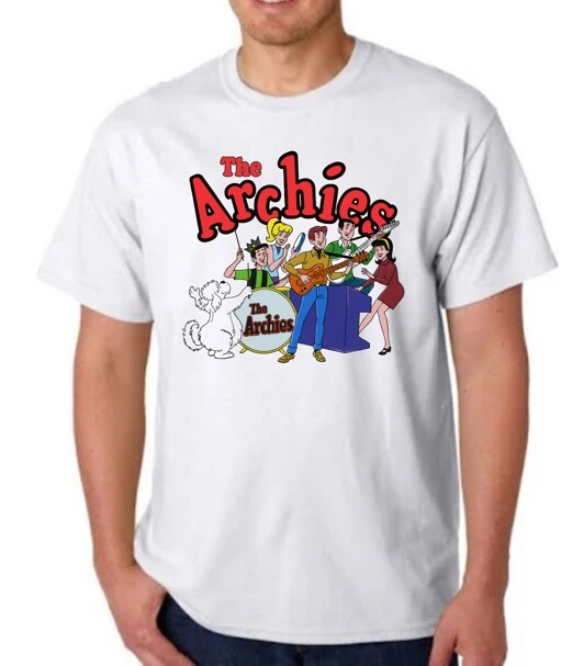 THE ARCHIES TEE T-SHIRT CARTOON COMICS CARTOON CEREAL JUGHEAD VERONICA