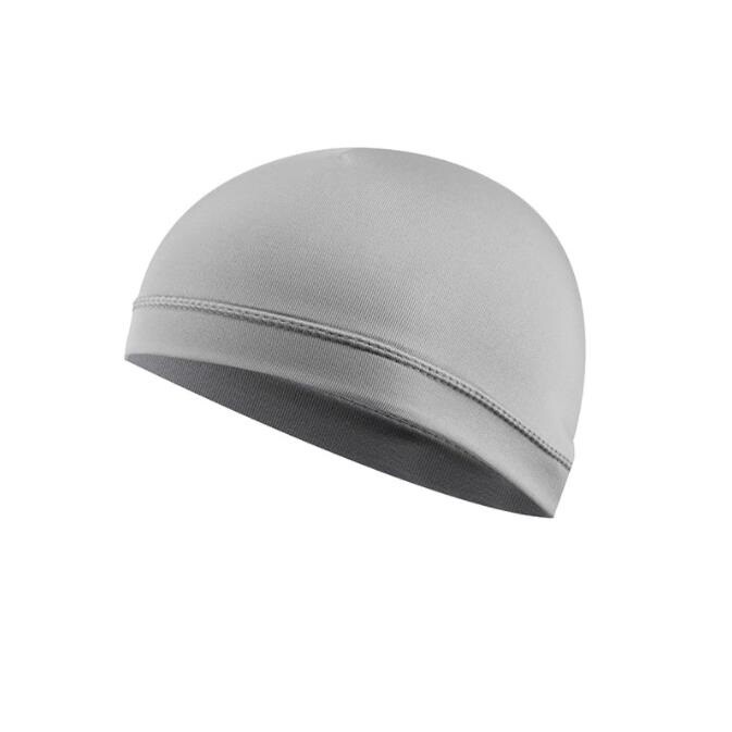 Dome Cap Wicking Helmet Liner Elastic FootBall Biker Beanie Hat Head Wrap Spande