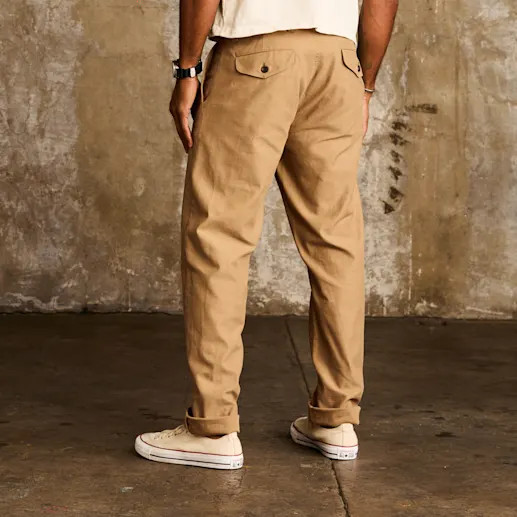 military-inspired pant built for everyday wear-The Officer Chino