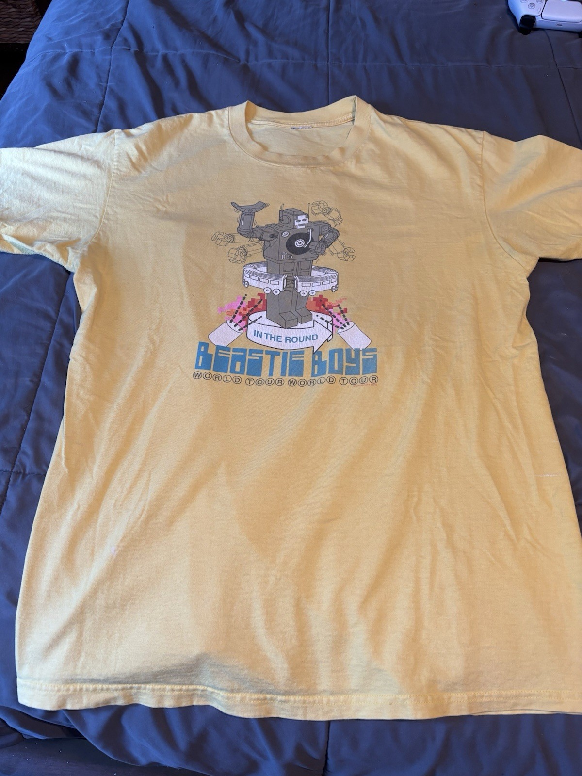Beastie Boys – “In The Round” World Tour – 1998 Yellow Shirt XL
