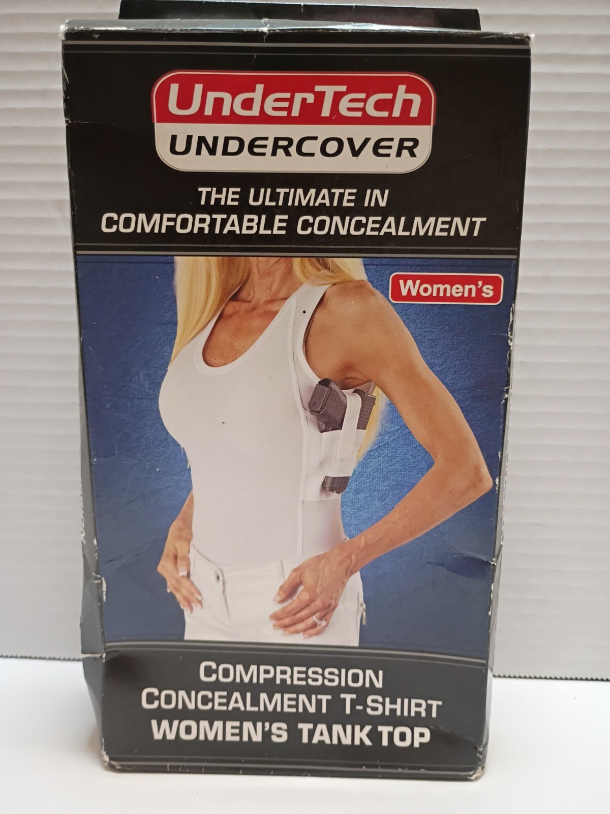 UnderTech Undercover Women’s Concealed Carry Tank Top NUDE X small