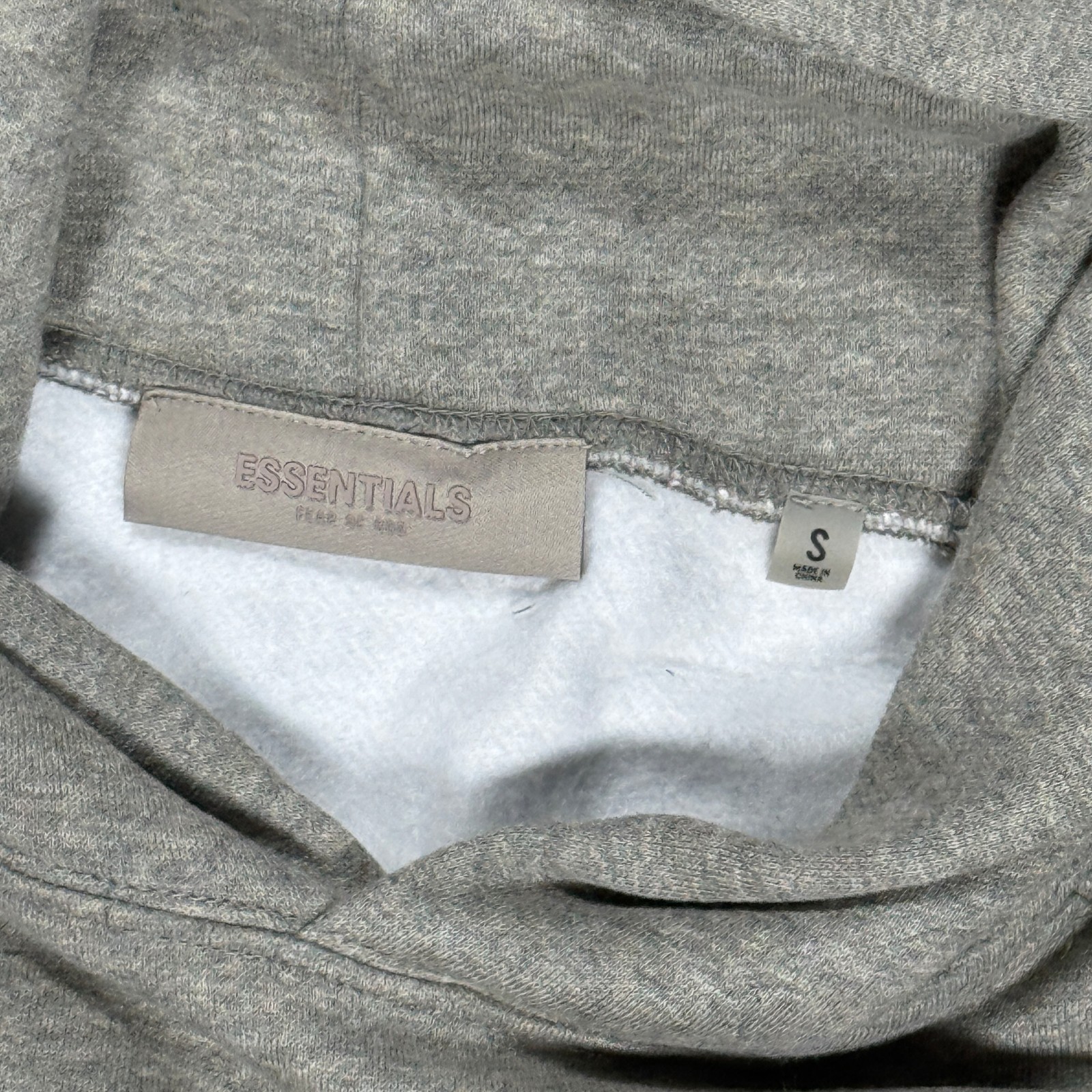 Fear of God Essentials Hoodie SS22 Dark Oatmeal Gray – 100% Authentic (XXS-XXL)
