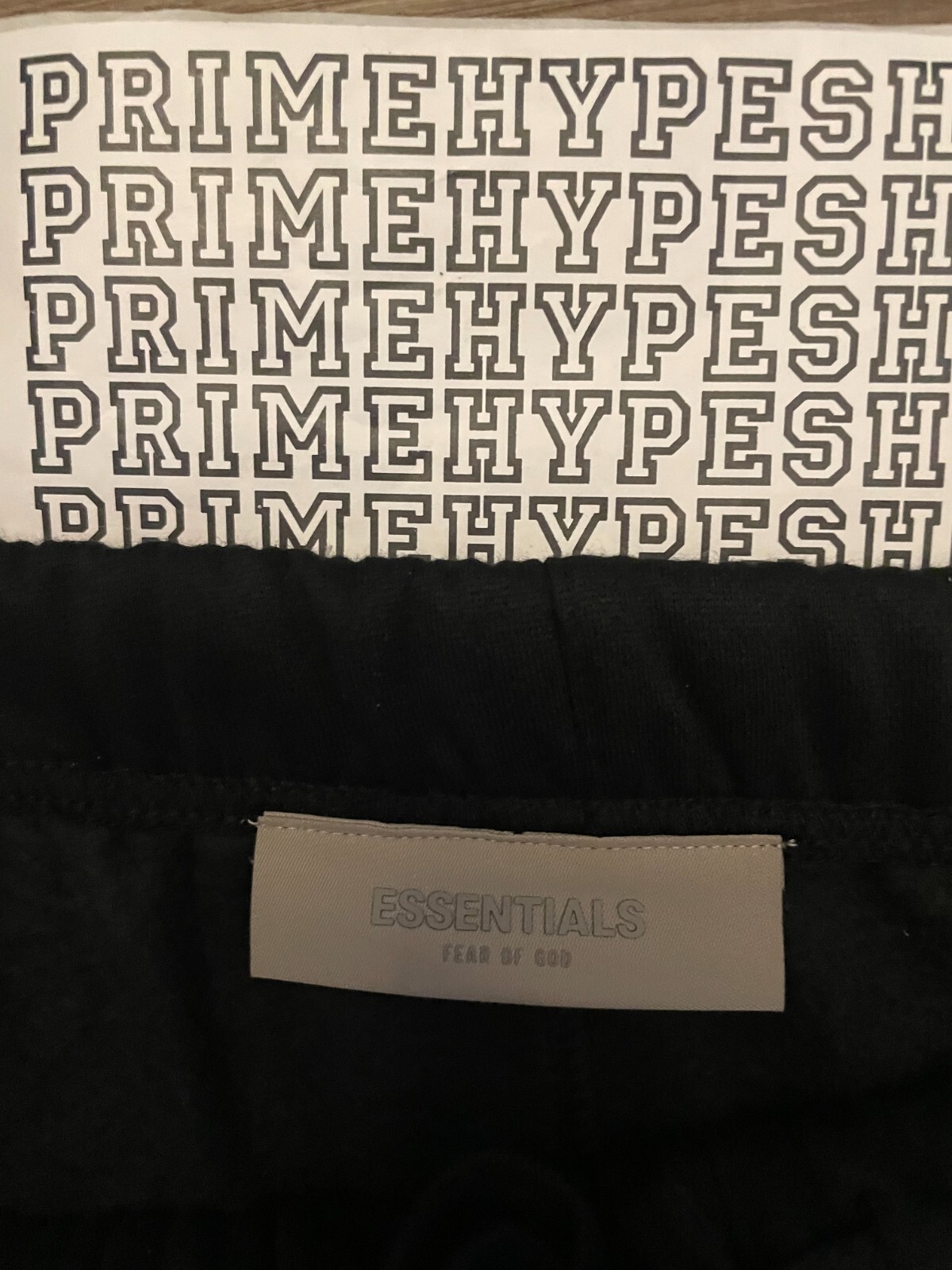 NEW Fear of God Essentials Set Hoodie & Sweatpant Stretch Limo Black Size XS-XL