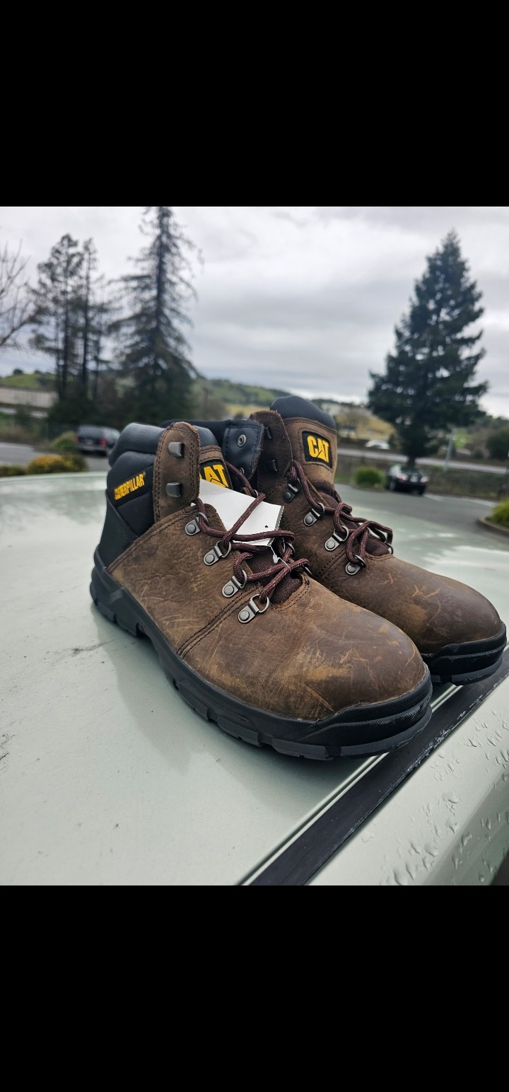 Caterpillar Men’s Charge Steel Toe Boots P91266 SR/EH/ST NIB