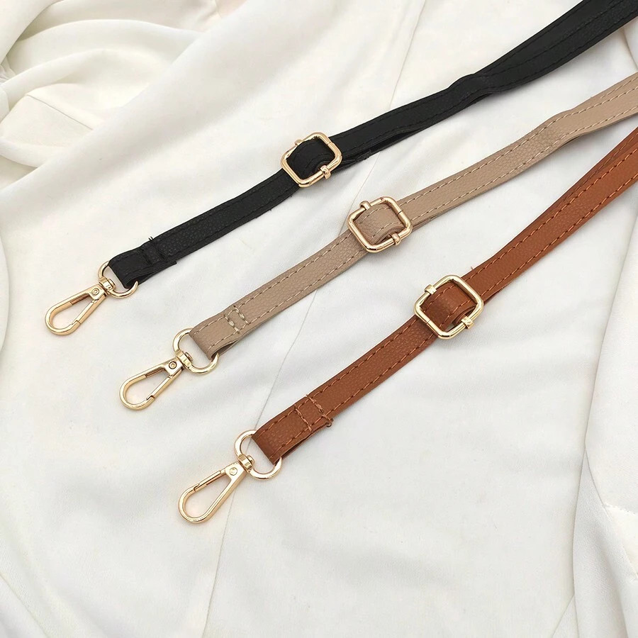 Adjustable Long Leather Crossbody Shoulder Bag Strap Handbag Belt Replacement x1