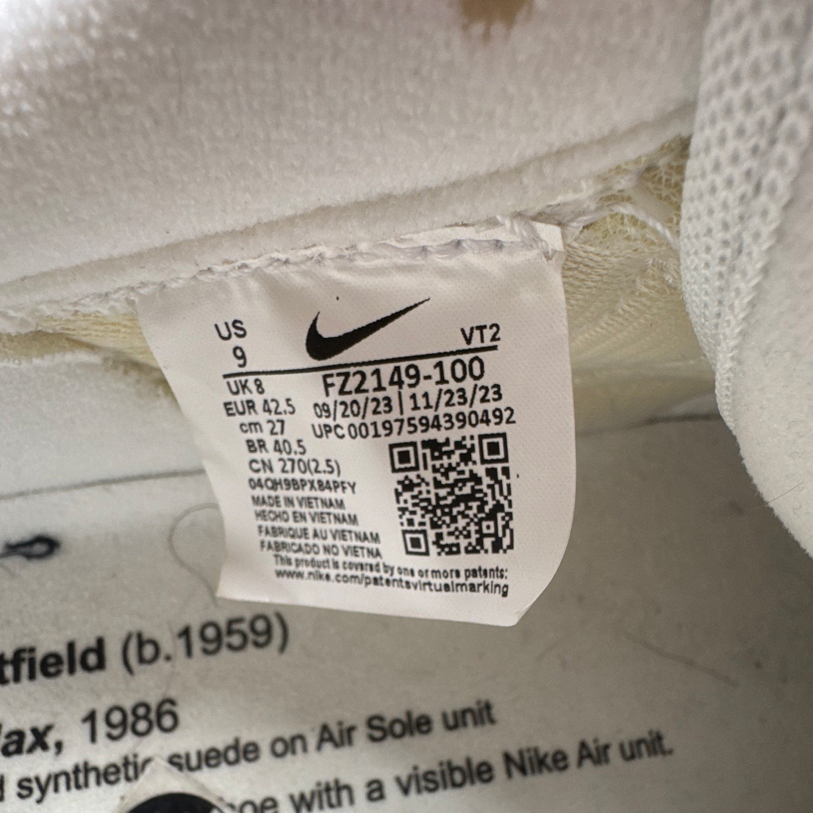 Nike Air Max 1 ’86 OG Big Bubble Museum Masterpiece FZ2149-100