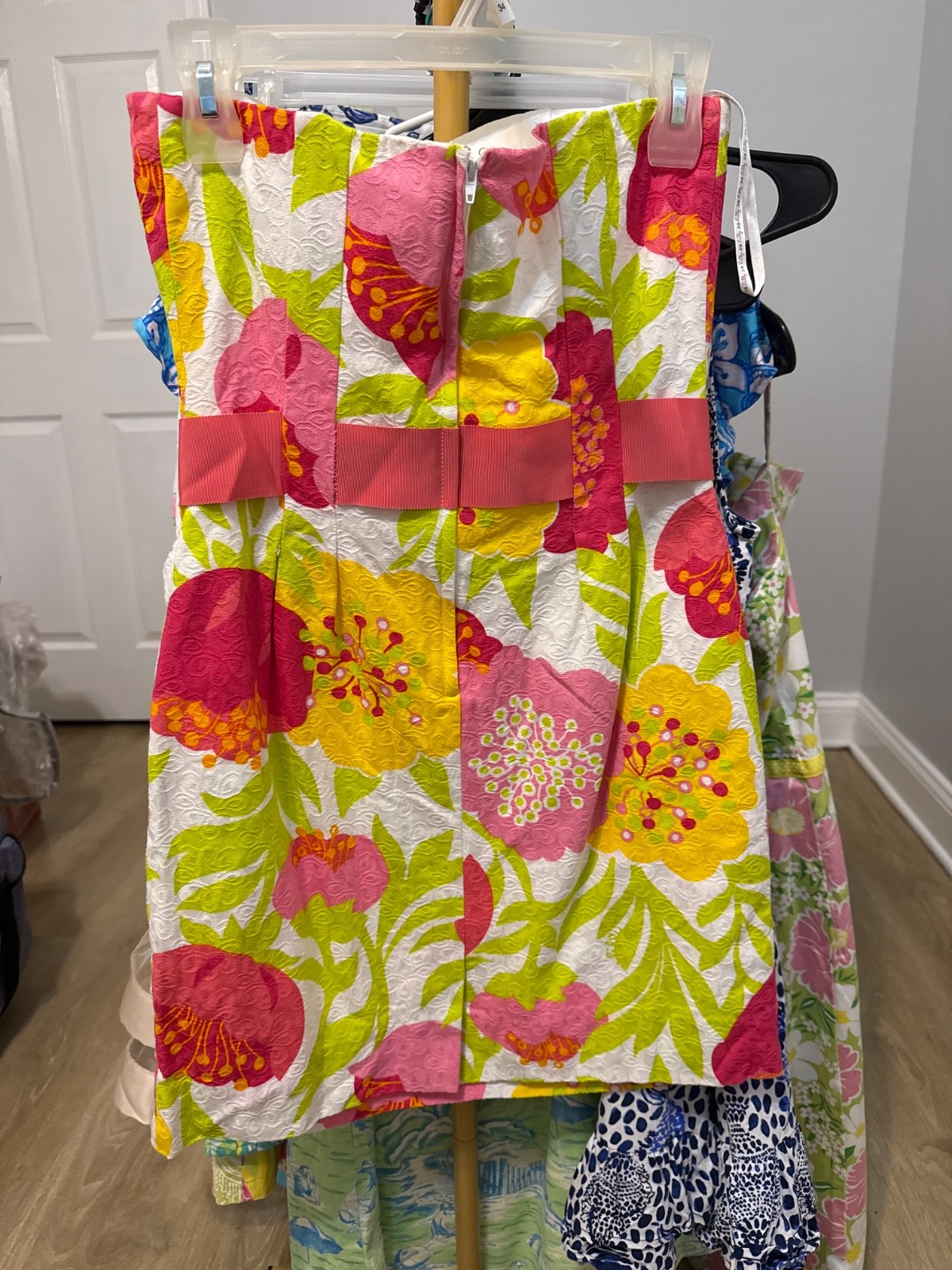 lilly pulitzer mini strapless sundress size 6