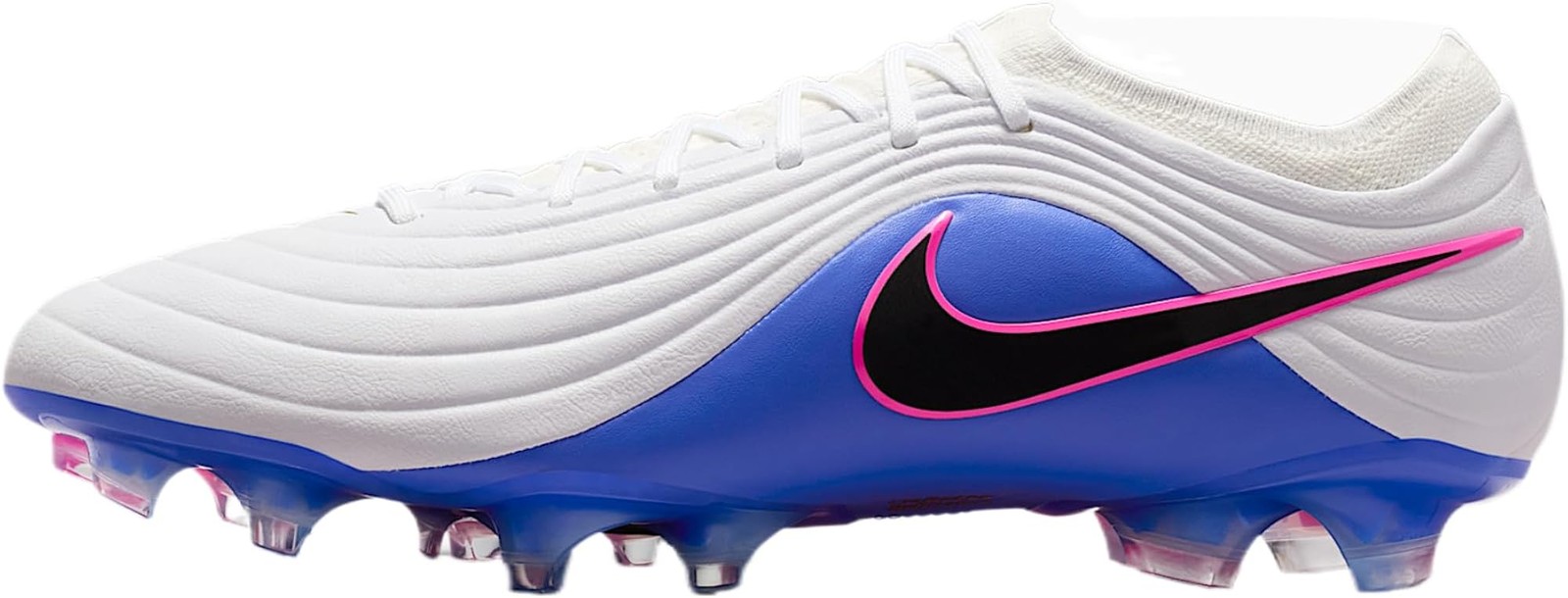 Nike Tiempo Maestro Elite Firm-Ground Low-Top Soccer Cleats (White/Racer Blue/Pi