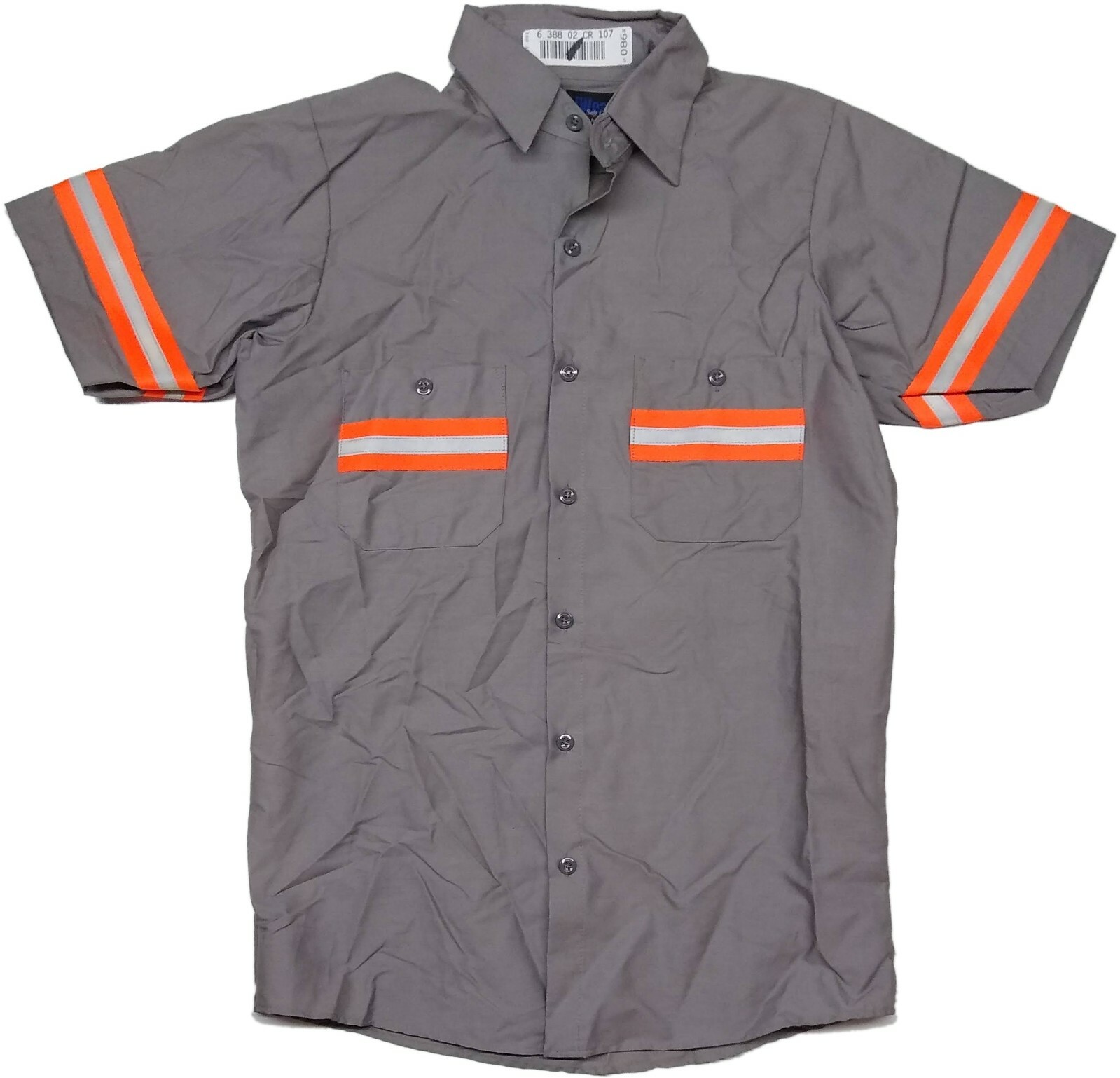 Used Work Shirts High Visibility Hi-Vis Reflective Safety Uniform Towing