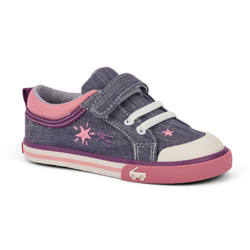 See Kai Run Kristin Gray Denim/Stars – NEW