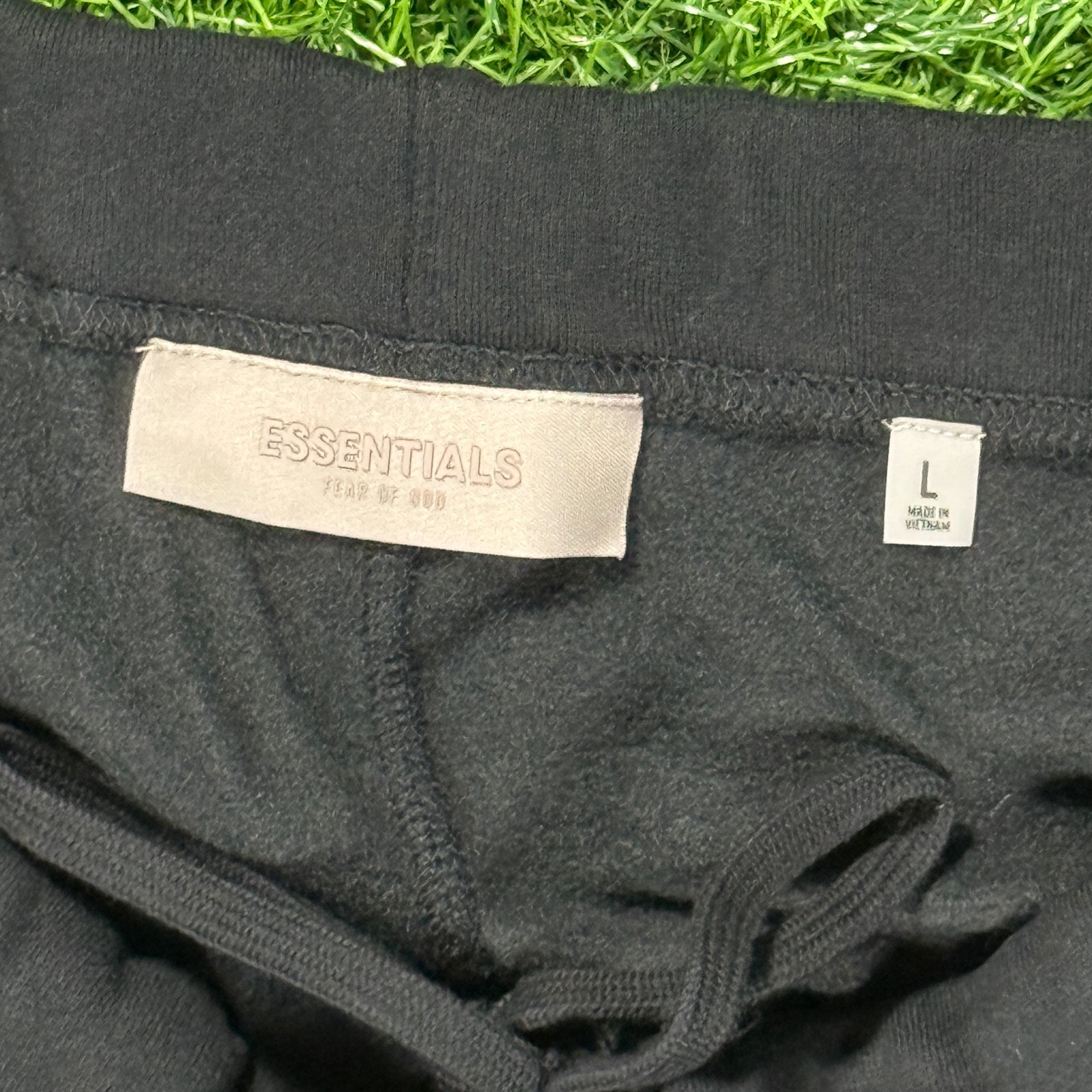Fear of God Essentials SS22 Sweatpants Relaxed Stretch Limo Black (XS-XL)
