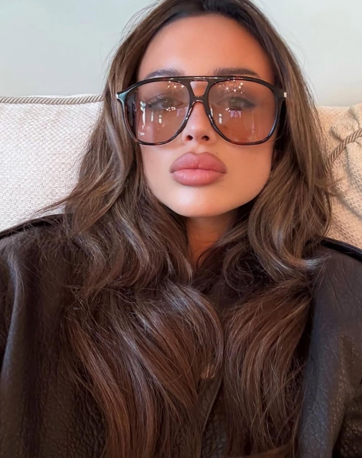 Big Pilot XXL “THE PILOT” OVERSIZED Metal Gradient Women Sunglasses Shadz @ XL