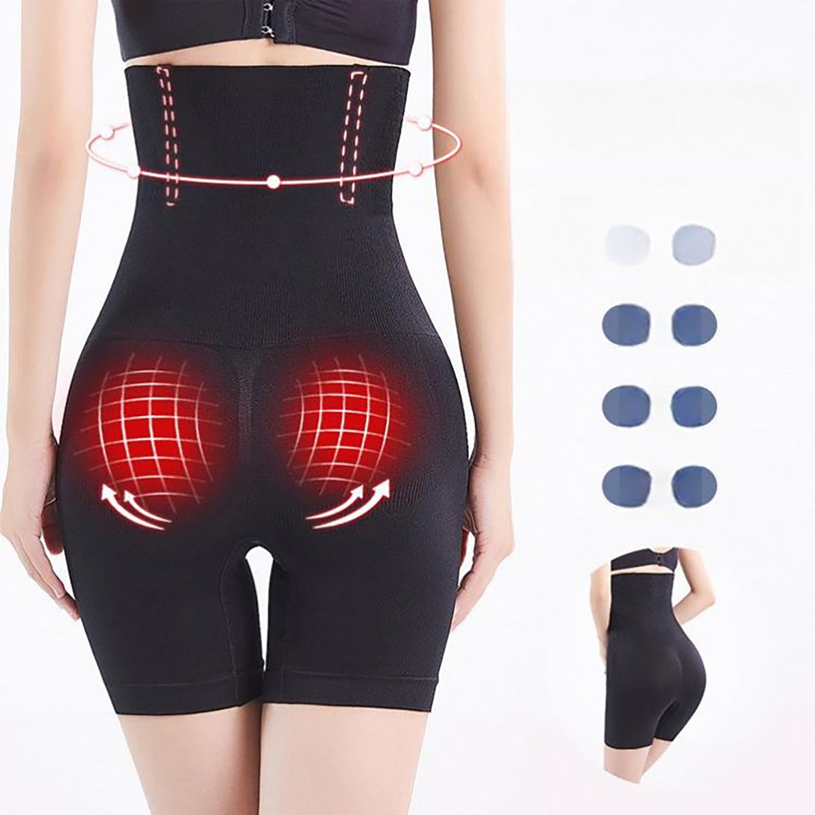 Women High Waist Shapewear Shorts Tummy Control Body Shaper Slimming Underwear