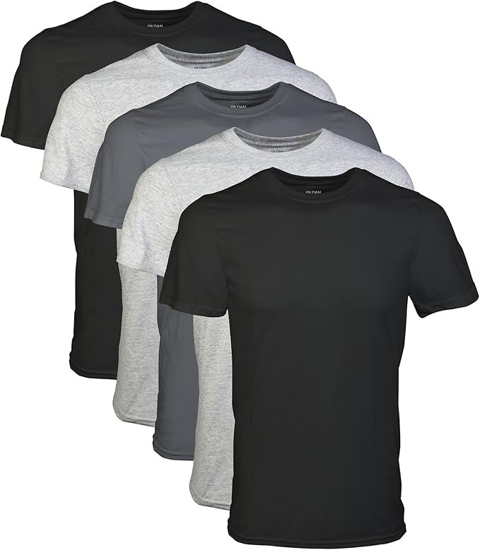 Men’s Crew T-Shirts, Multipack, Style G1100 – 5 pack