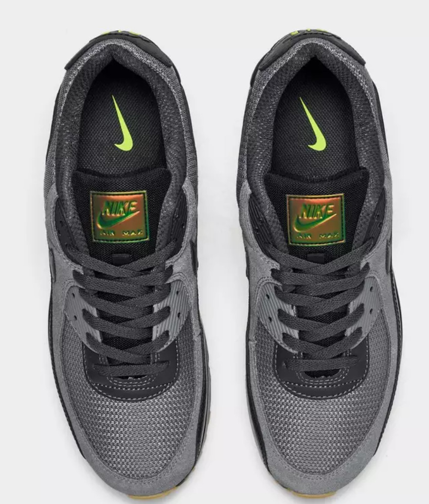 NEW Men’s Nike Air Max 90 Athletic Shoe Smoke Grey/Black/Anthracite IQ0580-084