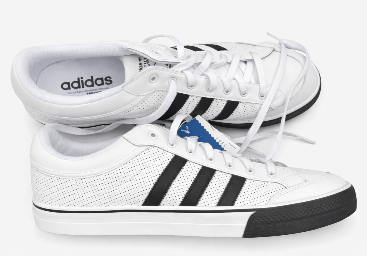 Adidas Originals G09001 White Black 3-Stripe Men’s Size 13 NIB – Rare Retro