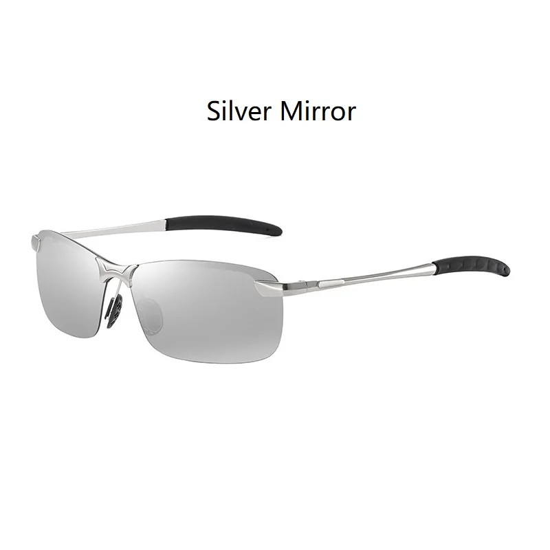 Classic Metal Men Polarized Sunglasses Fashion Driving Fishing Half – NEW
