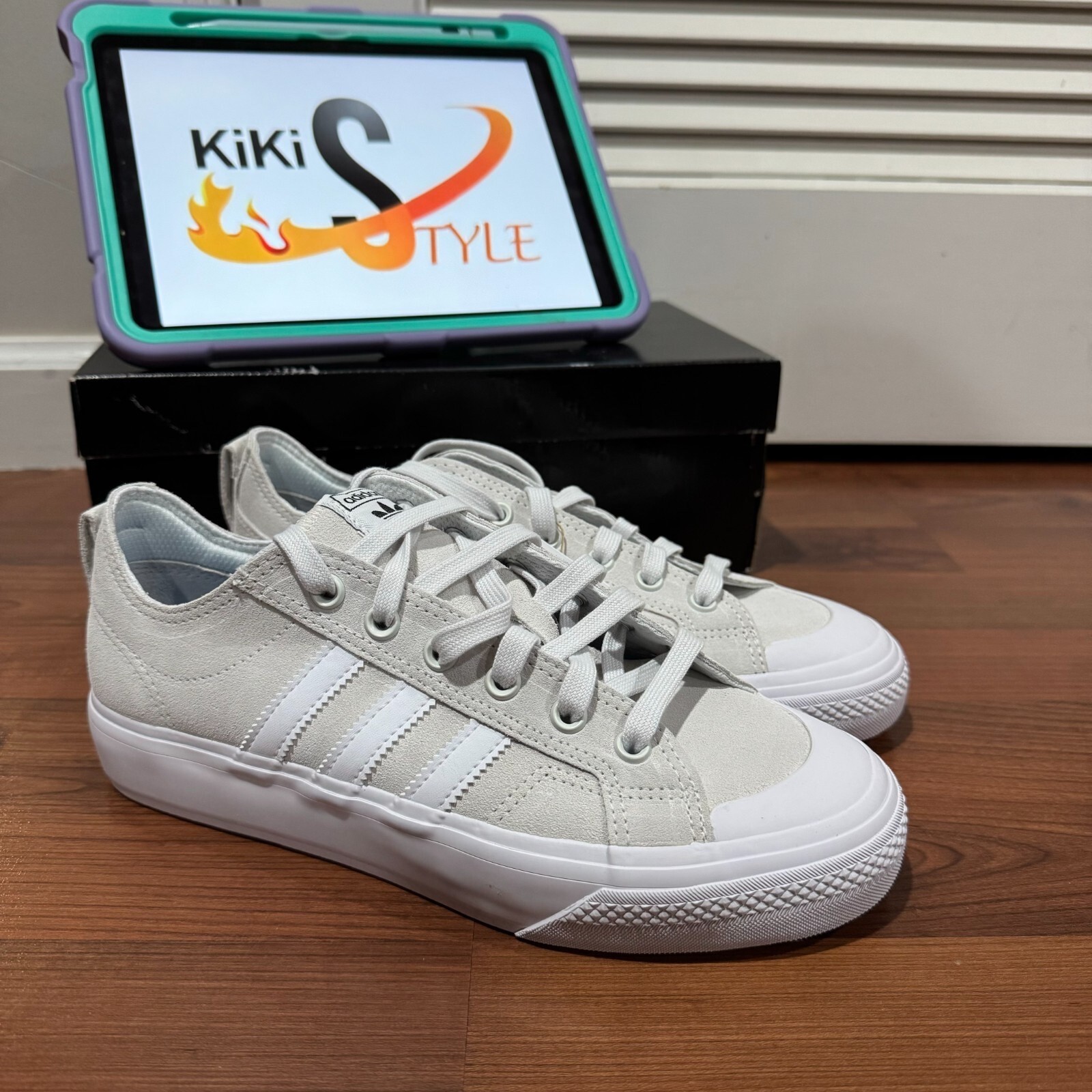 New With Box Adidas Nizza ADV Low Top Mens Sneaker HQ3631