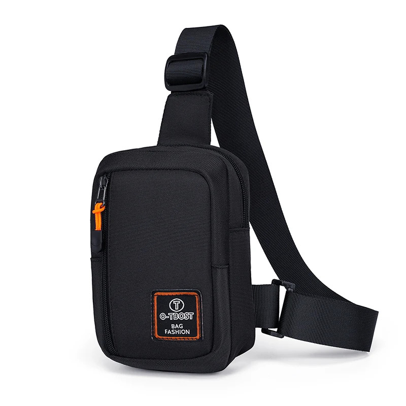 New Men Chest Bag Casual Shoulder Bag Oxford Side Sling Bag Male Sports Outdoor