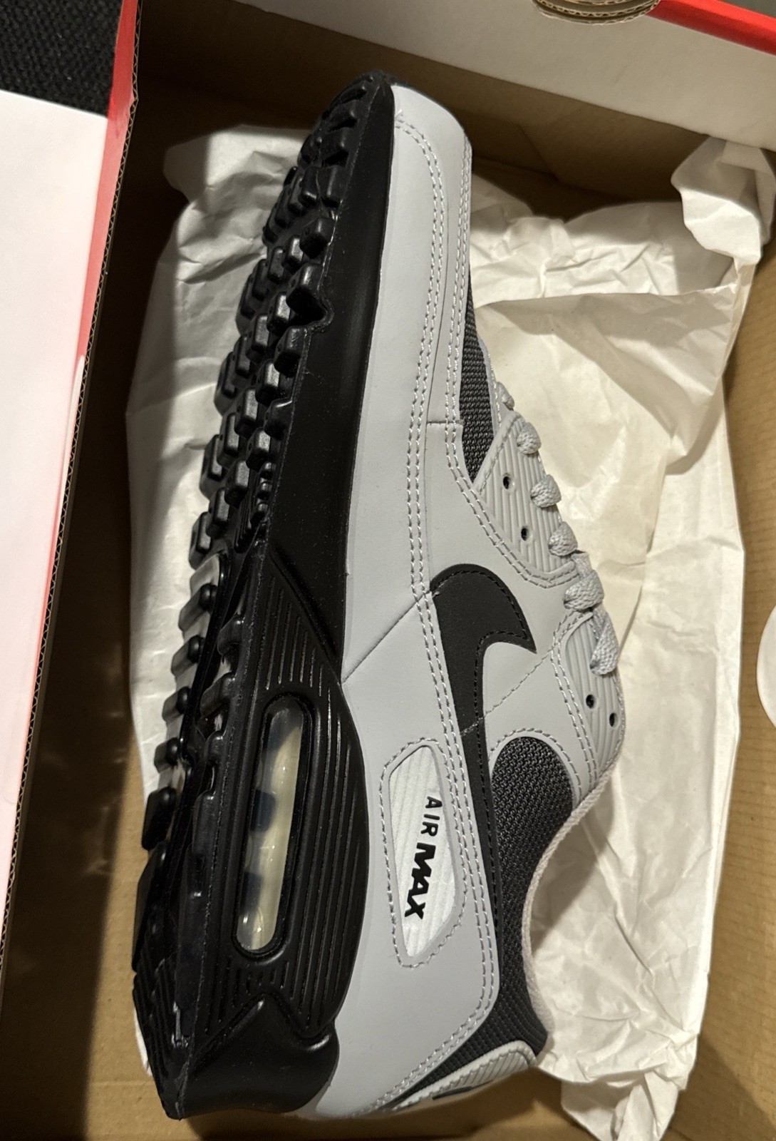 Nike Air Max 90 Men’s Size 9-*Right Shoe Only* LT Smoke Grey/Black-Anthracite
