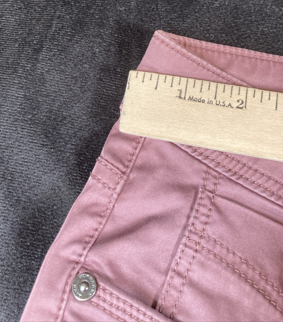 Burberry Brit Women’s Pink Cotton Blend Made in Sri Lanka Pants, Size 29