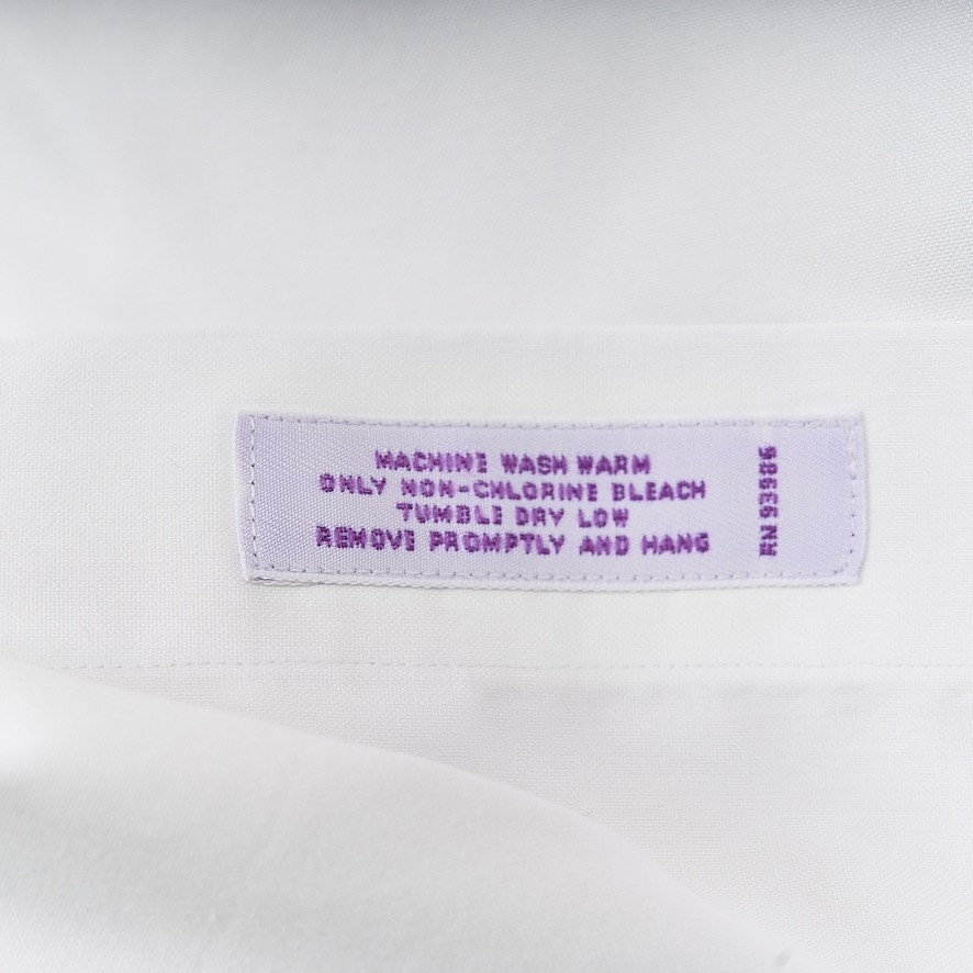 Brooks Brothers White Dress Shirt 15.5 / 34 Classic Fit Non Iron Button Up