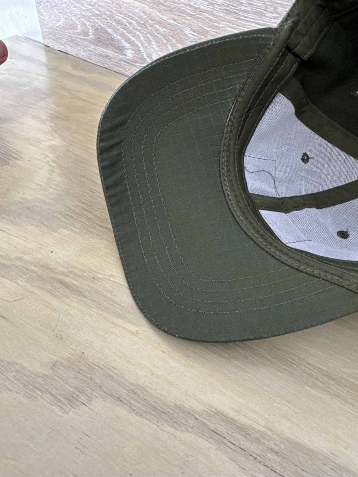 GLOCK PERFECTION TACTICAL Hat Green Rip Stock NWOT Lightweight American Flag