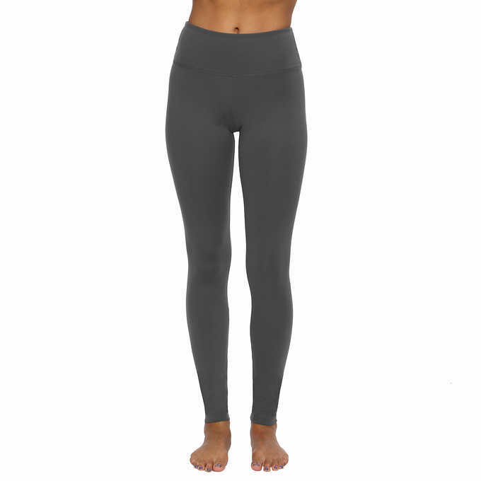 2 PACK Felina Ladies’ Suede Legging Wide Flattering Waistband F54