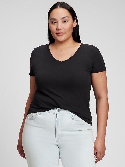 Gap Favorite V Neck Tee T-Shirt White, Navy Blue OR Black NEW XXS-XXL