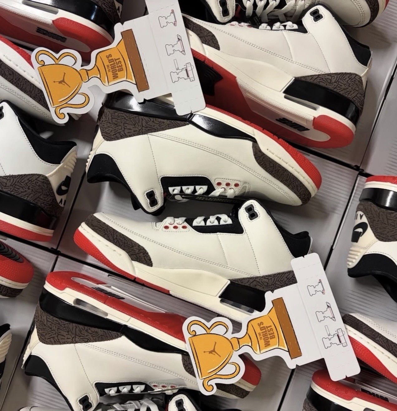 Nike Air Jordan 3 Retro World’s Best Dad IF4396-103 Mens, Women’s & Kids New