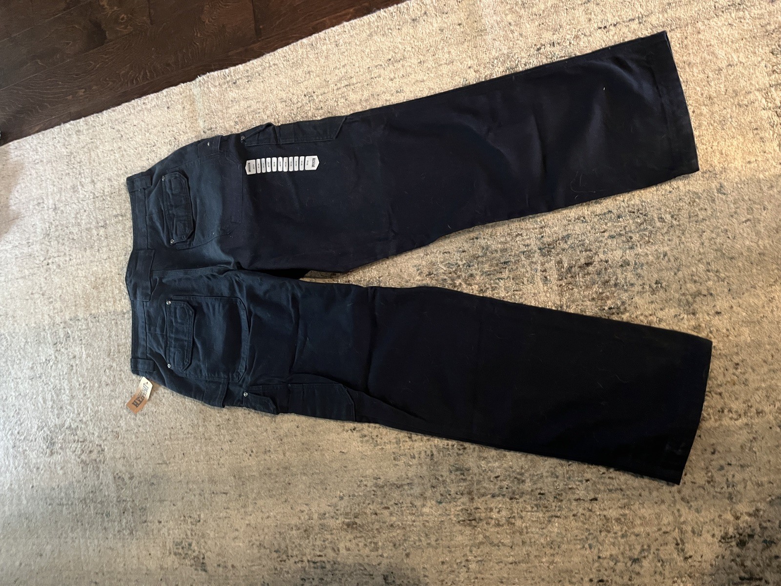 Duluth Trading Co. NWT Flex Fire Hose Foreman Pants Men 40×32 Navy Relaxed Fit