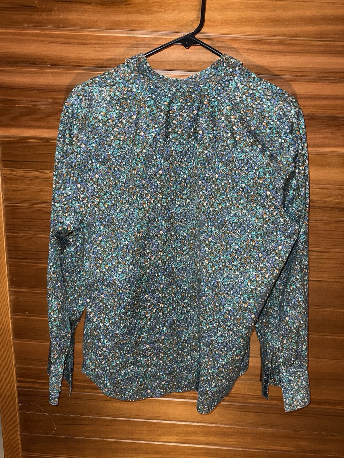Eddie Bauer‎ Stretch Wrinkle Resistant Button Down Shirt Size Large Modern