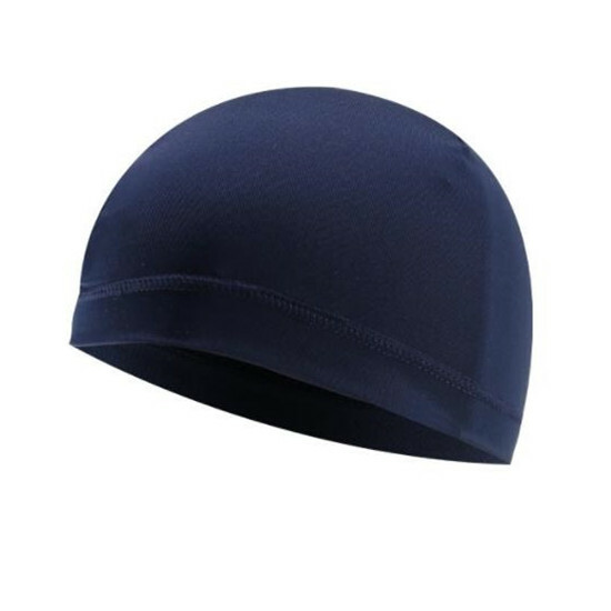 Dome Cap Wicking Helmet Liner Elastic FootBall Biker Beanie Hat Head Wrap Spande