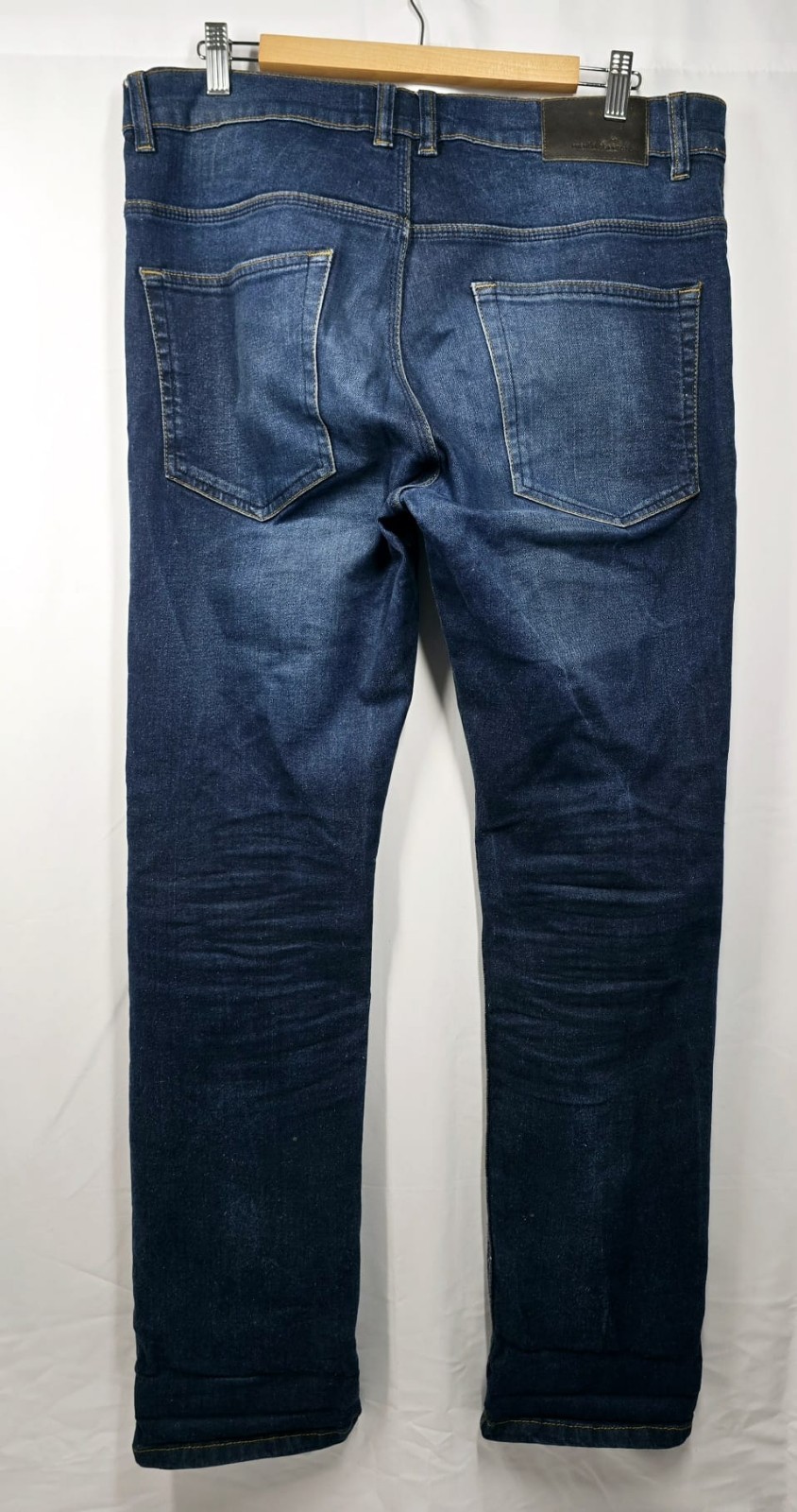 FRENCH CONNECTION Mens Slim Jeans W36 L32 Blue Cotton