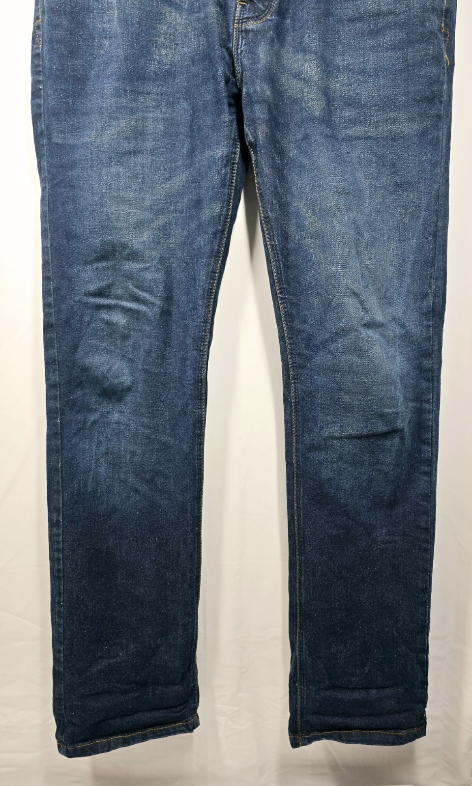 FRENCH CONNECTION Mens Slim Jeans W36 L32 Blue Cotton
