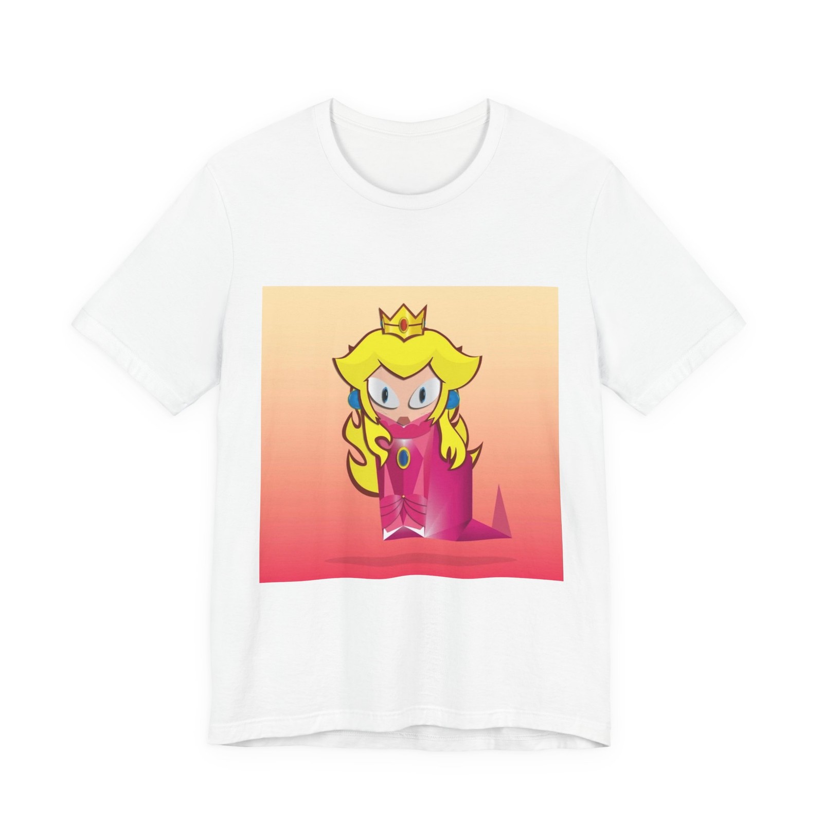 Princess Character tee | Cute princess illustration, pastel castle