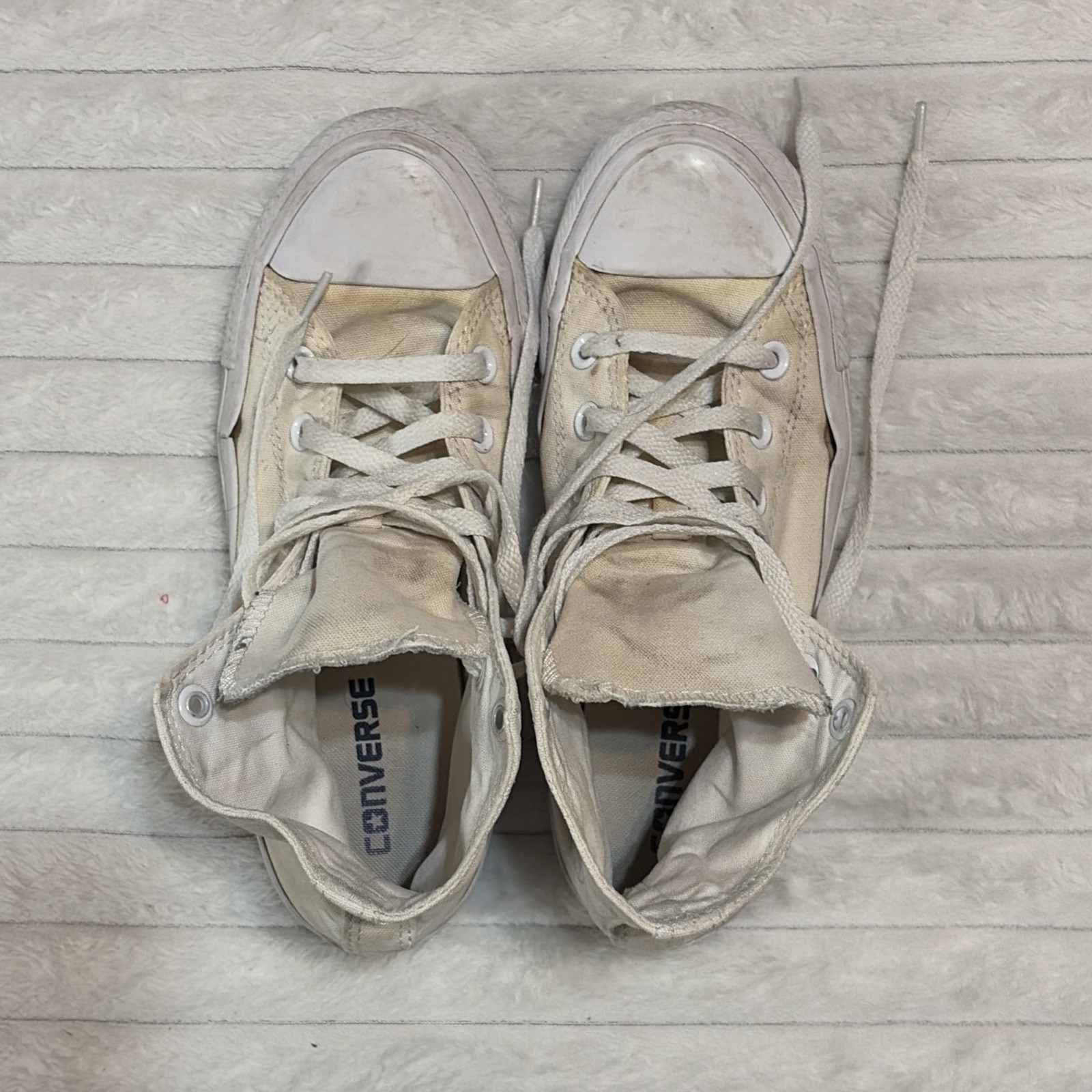Converse Chuck Taylor All Star High Top Monochrome White Us Shoe Size M5 W7