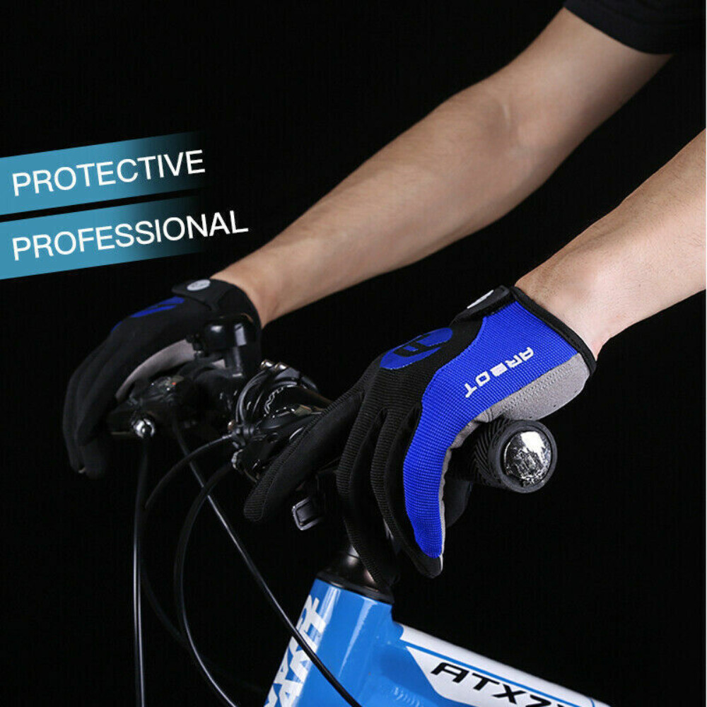 Men Full Finger Work Out Gym Gloves Sport Weight Lifting Exercise Fitness Gloves