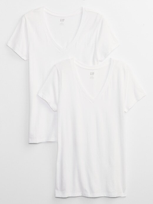 Gap Favorite V Neck Tee T-Shirt White, Navy Blue OR Black NEW XXS-XXL