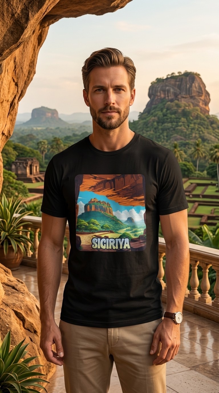 Sigiriya Sri Lanka – Unisex Short Sleeve T-Shirt
