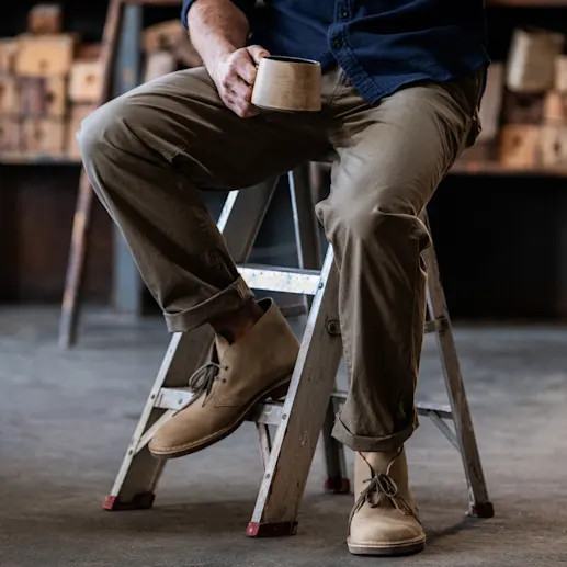 military-inspired pant built for everyday wear-The Officer Chino