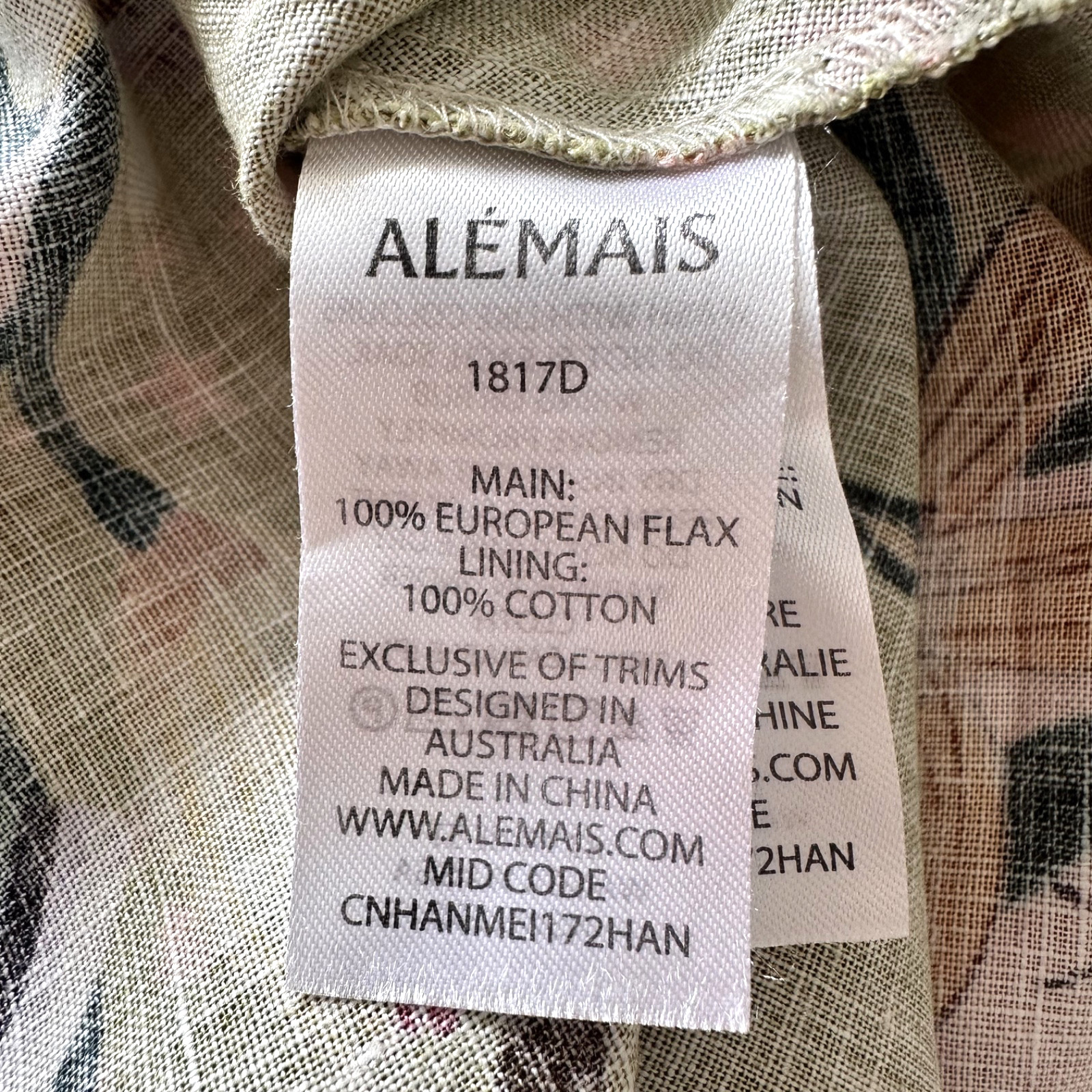 Alemais Midi Sundress Evergreen Size AU10 / US6 Pockets Resort Wedding