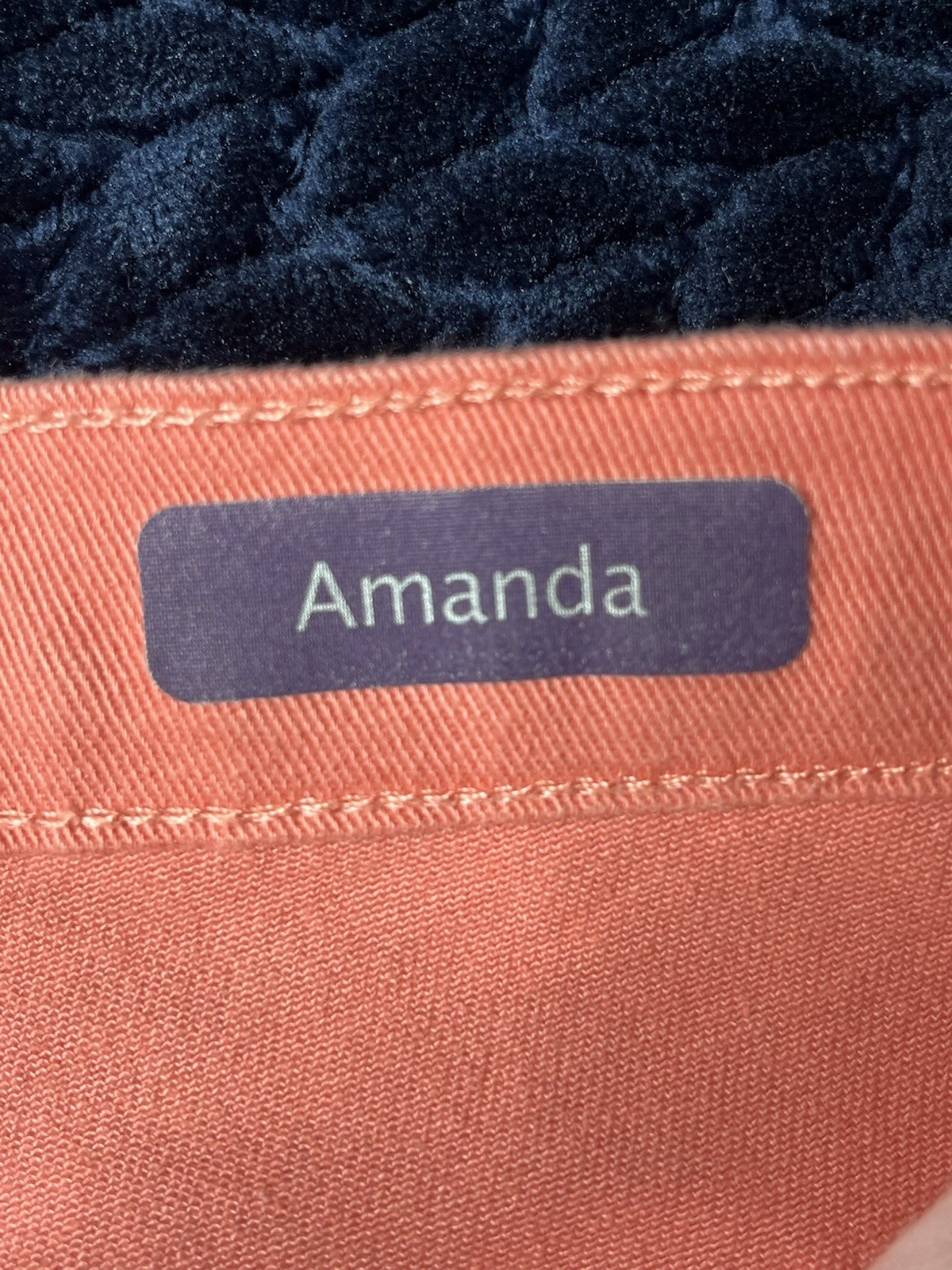 Gloria Vanderbilt Women’s Denim Jeans Amanda Size 10 Pink Made In Sri Lanka Used